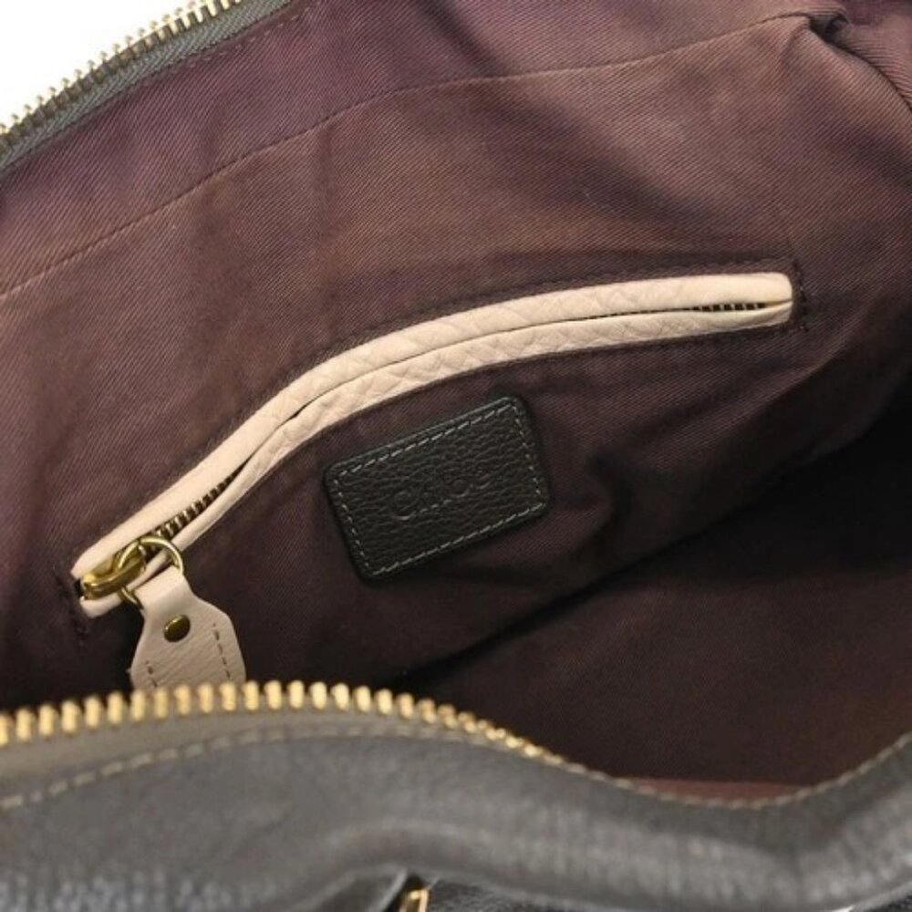 Chloe Brown Paraty 2way Handbag 04-11-50 155941 - Picture 8 of 10